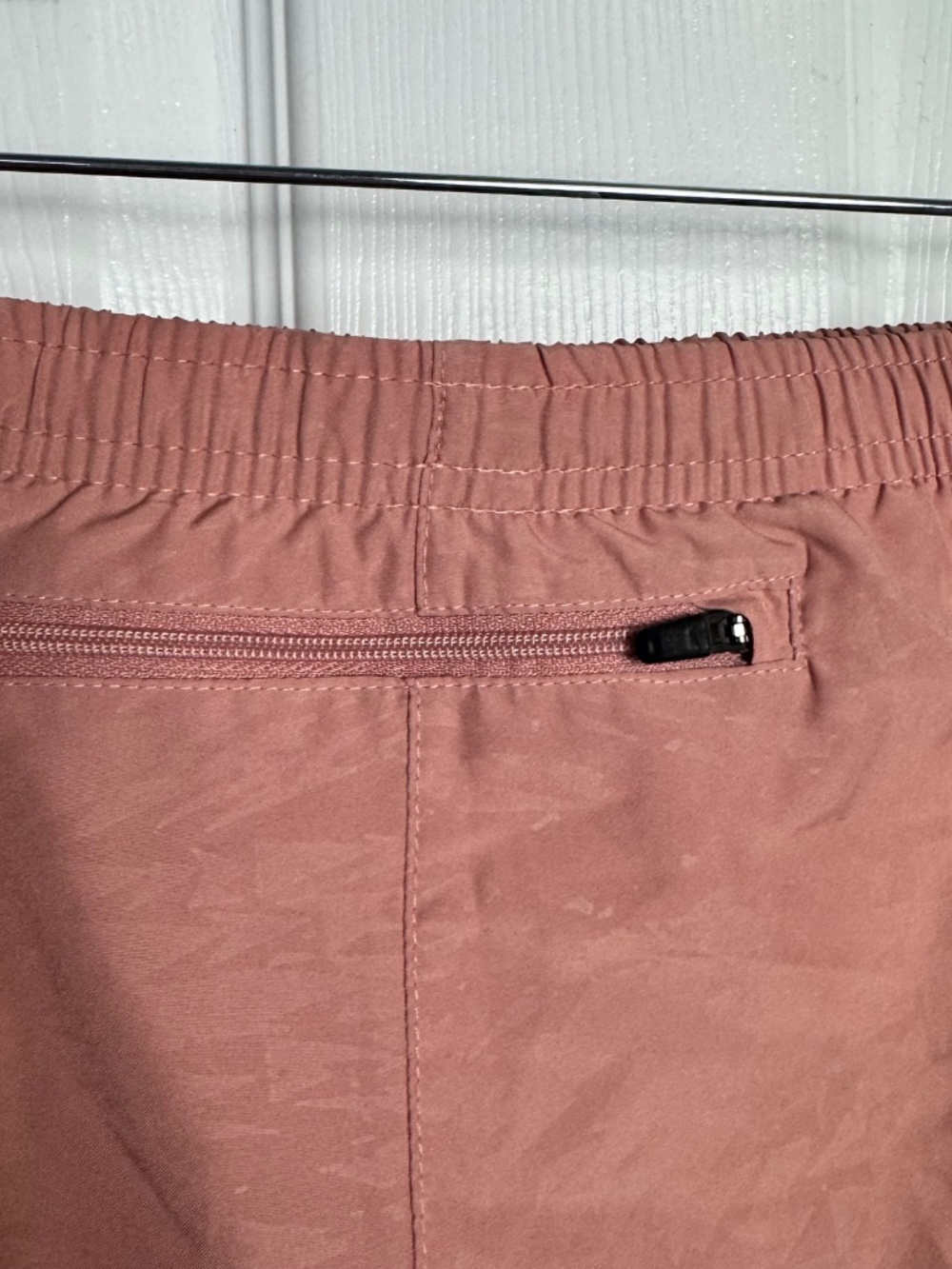 Nike Dri-FIT Womens Running Shorts in Light Pink Peach Color Size Medium - Picture 6 of 7